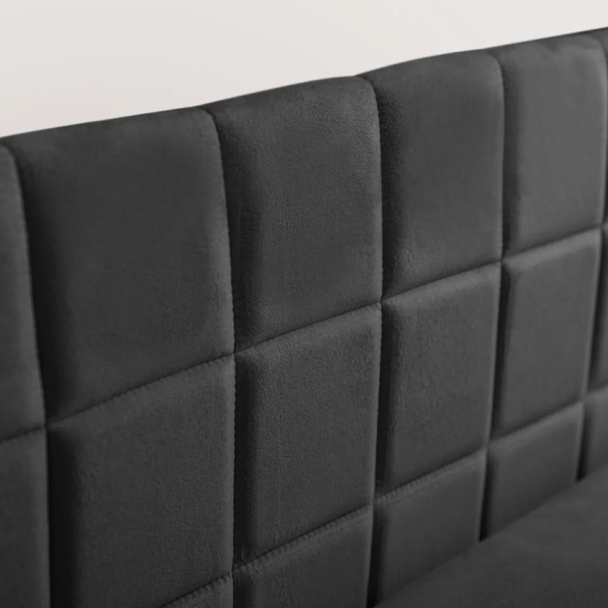 Tapczan narożny szary MARIO 90x200 cm