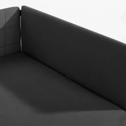 Tapczan narożny szary MARIO 90x200 cm