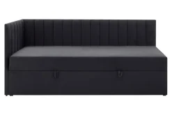 Tapczan narożny tapicerowany KLAUS 90x200 lewy