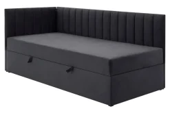 Tapczan narożny tapicerowany KLAUS 90x200 lewy