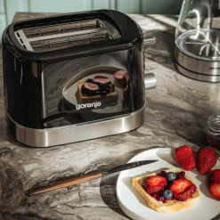 Toster GORENJE czarno-srebrny T800DB