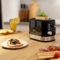 Toster GORENJE czarno-srebrny T800DB