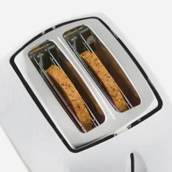 Toster na 2 kromki HONEYCOMB biały