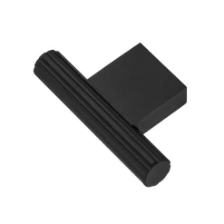 Uchwyt czarny PORTO STRIPES 6 cm