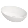 Umywalka ceramiczna nablatowa biała ALPINIA 45,5 cm