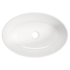 Umywalka ceramiczna nablatowa biała ALPINIA 45,5 cm