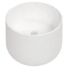 Umywalka ceramiczna nablatowa biała ARNIKA 37,5 cm