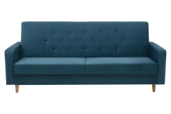 Wersalka rozkładana niebieska ARAGO