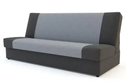 Wersalka rozkładana szara LEA