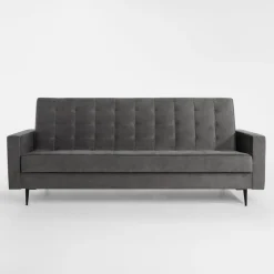 Wersalka rozkładana szara MARON