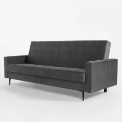 Wersalka rozkładana szara MARON