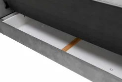 Wersalka rozkładana szara RITA