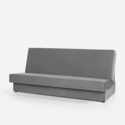 Wersalka rozkładana szara LINDA