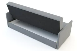 Wersalka rozkładana szara VINI