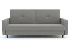 Wersalka rozkładana szara NIKO