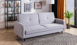 Wersalka rozkładana szara NIKO