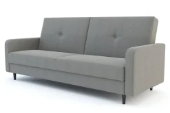 Wersalka rozkładana szara NIKO