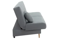 Wersalka szara welurowa LIMA NEW