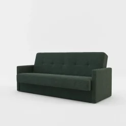 Wersalka sztruksowa zielona TIMON