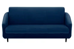 Wersalka welurowa granatowa MILTON