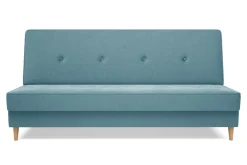 Wersalka welurowa niebieska LOME NEW