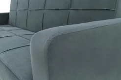 Wersalka welurowa szara PEAK NEW