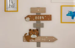 Wieszak drewniany TYGRYS 44,5x51,5 cm