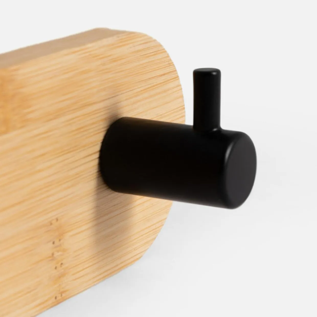 Wieszak na drzwi bambusowy 13 cm