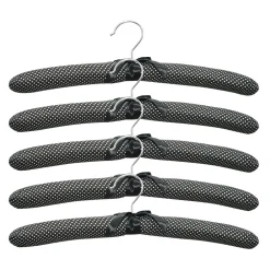 Wieszak na ubrania KROPKI, kpl 5 szt.