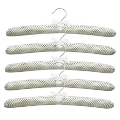 Wieszak na ubrania KROPKI, kpl 5 szt.