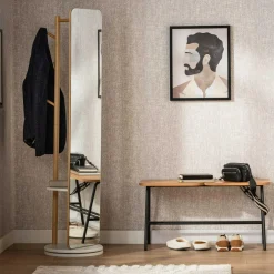 Wieszak z lustrem PALERMO