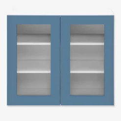 Witryna BASIC PLUS BP/G80W alby blue