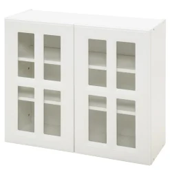 Witryna BASIC PLUS BP/G80W biały mat