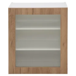 Witryna BASIC PLUS BP/G60W dąb craft złoty