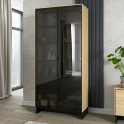 Witryna dwudrzwiowa przeszklona NOMAD