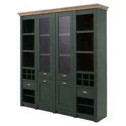 Witryna szeroka CAMBRIDGE zielona 2D2W2S