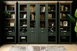 Witryna szeroka CAMBRIDGE zielona 2D2W2S