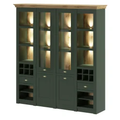 Witryna szeroka CAMBRIDGE zielona 2D2W2S