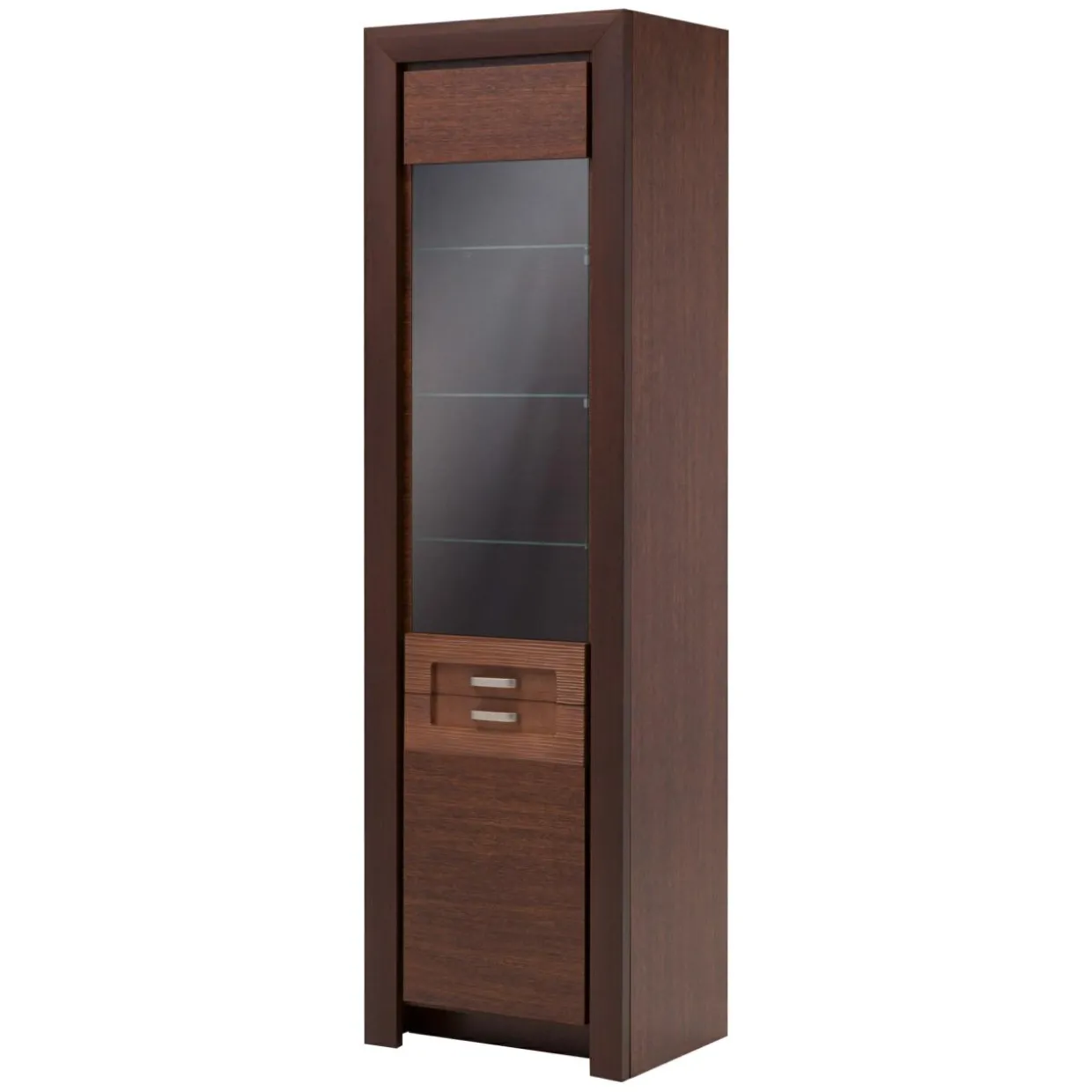 Witryna wąska ciemny brąz PARIS