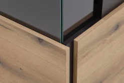 Witryna wąska do salonu CORTE lewa