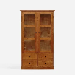 Witryna z litego drewna PAOLA brzoza koniakowa