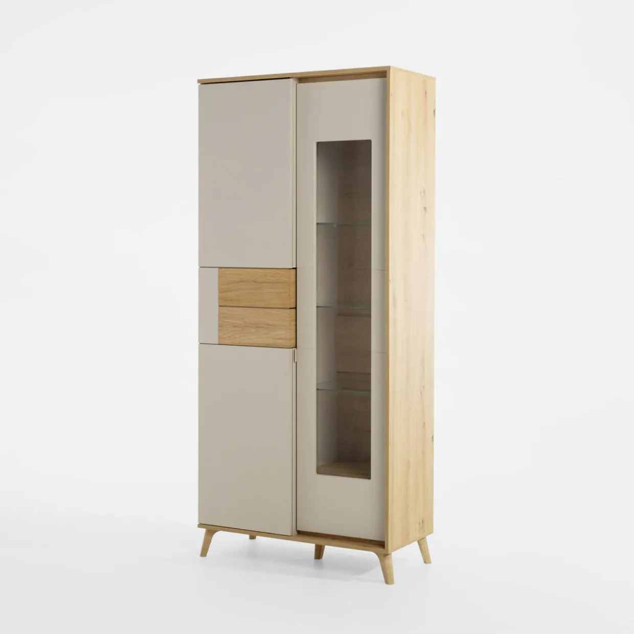 Witryna z oświetleniem BRUNO