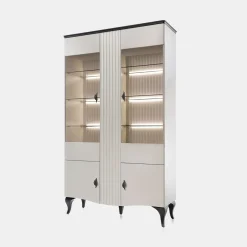 Witryna z oświetleniem dwudrzwiowa MADERA