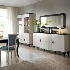 Witryna z oświetleniem dwudrzwiowa MADERA