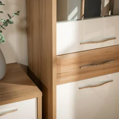 Witryna z oświetleniem GALA wysoki połysk