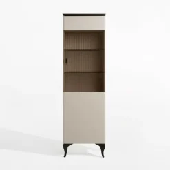 Witryna z oświetleniem MADERA prawa