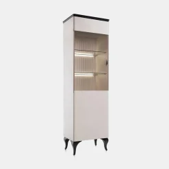 Witryna z oświetleniem MADERA lewa