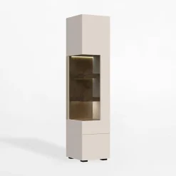 Witryna z oświetleniem nowoczesna SKY45