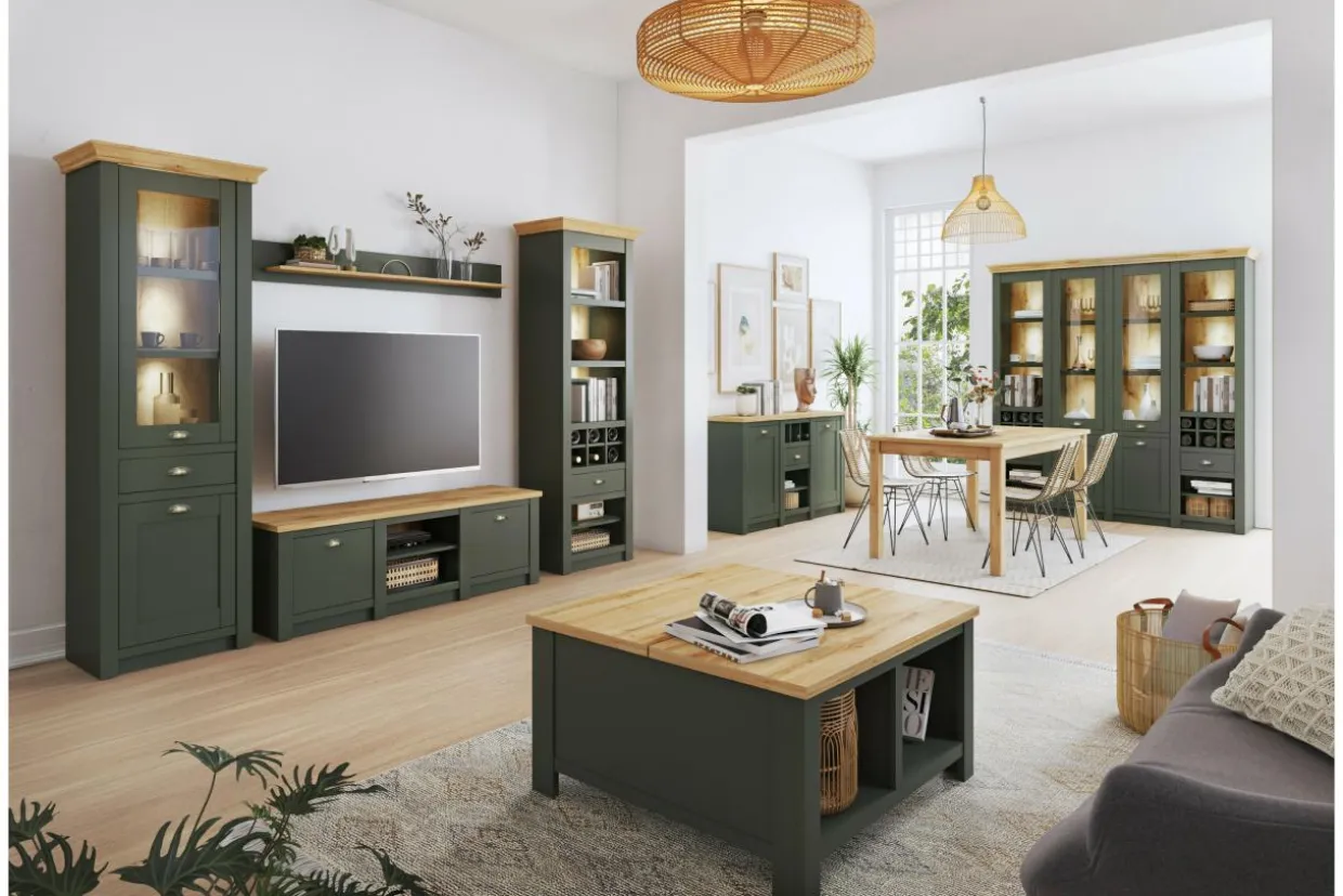 Witryna zielona CAMBRIDGE 1D1W1S