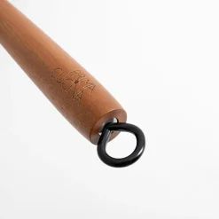 Wok żeliwny czarny FERRO 30 cm